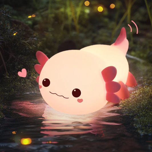 MeWaii® Adorable Soft Axolotl LED Lamp - Ideal Present 🎁