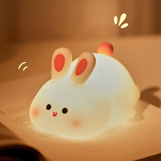 MeWaii® Soft Silicone Touch-Activated Nightlight 2025 - Perfect Present for Children and Girls