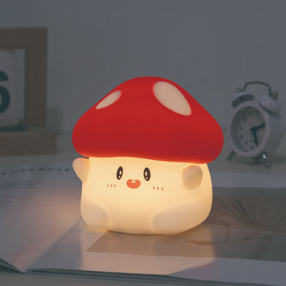 Huggwaii Mushroom LED Squishy Tap Tap Night Light Lamp