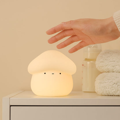 Huggwaii Mushroom LED Squishy Tap Tap Night Light Lamp