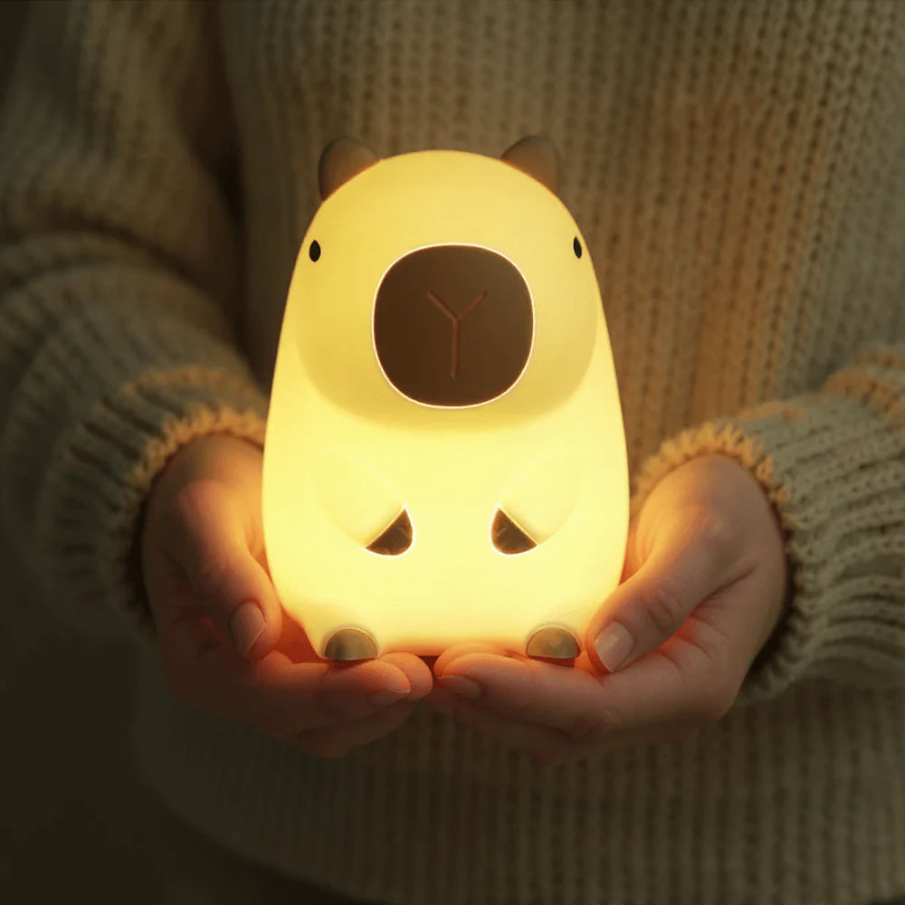 MeWaii® Soft Capybara Nightlight - Ideal Present 🎁